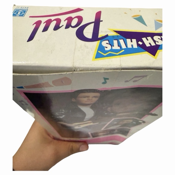 Vintage Rare Hasbro 1989 Smash Hits Paul Doll NRFB. New in box - Picture 5 of 6